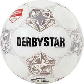 Derbystar Brillant APS Fußball weiß/gold/silber