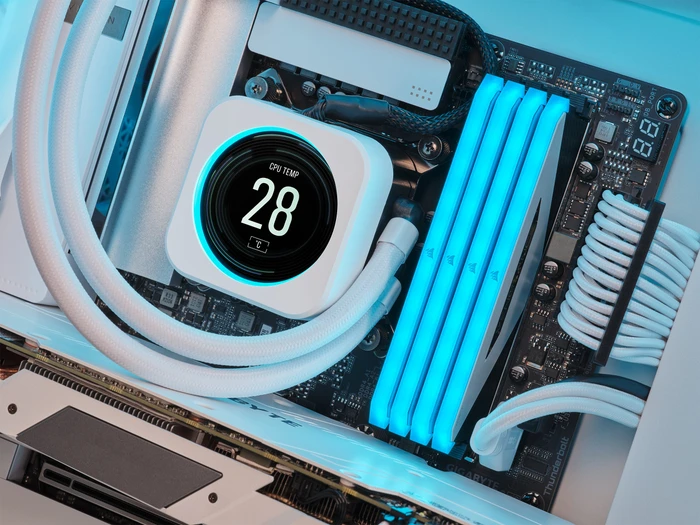 Corsair iCUE Elite LCD CPU-Kühler LCD-Display Upgrade-Kit, White