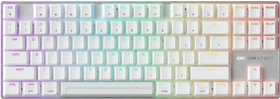 Cherry XTRFY MX 8.2 Pro TMR Wireless, weiß/silber, MK Crystal Magnetic, USB/Bluetooth, US (G8E-3885HACAUS-0)