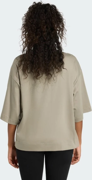 adidas ALL SZN Soft Lux Loose T-Shirt kurzarm silver pebble (Damen)