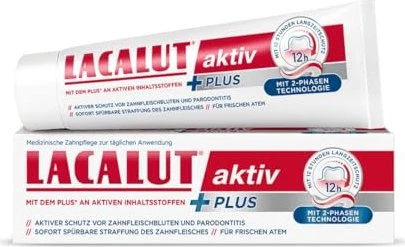 Lacalut Aktiv Plus Zahncreme, 75ml