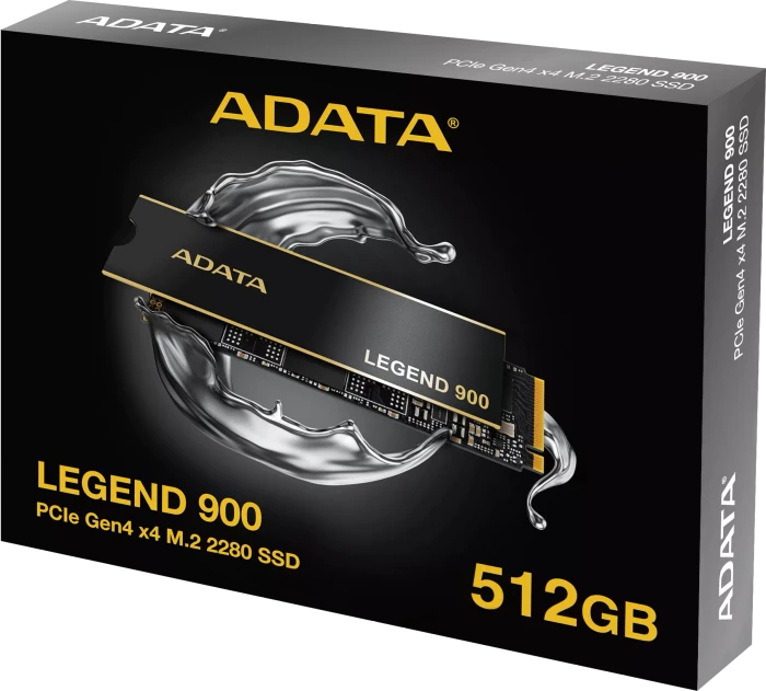 ADATA LEGEND 900 512GB, M.2 2280 / M-Key / PCIe 4.0 x4, Kühlkörper