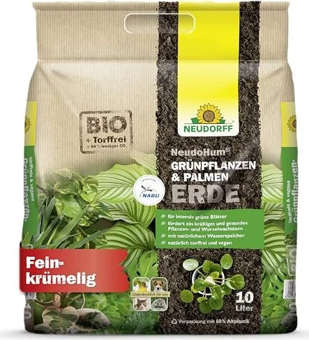 Neudorff NeudoHum Grünpflanzen- & PalmenErde, 10l