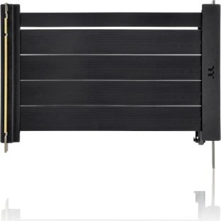 Thermaltake Riser Kabel, gewinkelt, PCIe 4.0, 130mm, schwarz