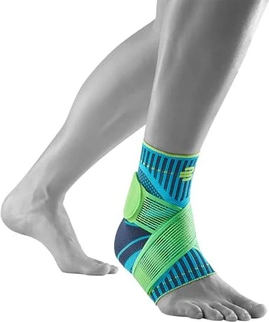 Bauerfeind Sports Ankle Support rechts Größe M türkis/blau, 1 Stück