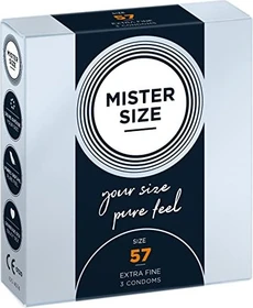 Mister Size 57mm Kondom, 3 Stück
