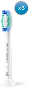 Philips HX6016/87 Sonicare C1 ProResults Ersatzbürste, 6 Stück