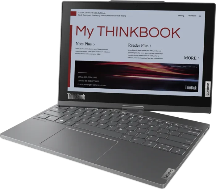 Lenovo ThinkBook Plus G4 IRU, Storm Grey, Core i7-1355U, 16GB RAM, 512GB SSD, DE