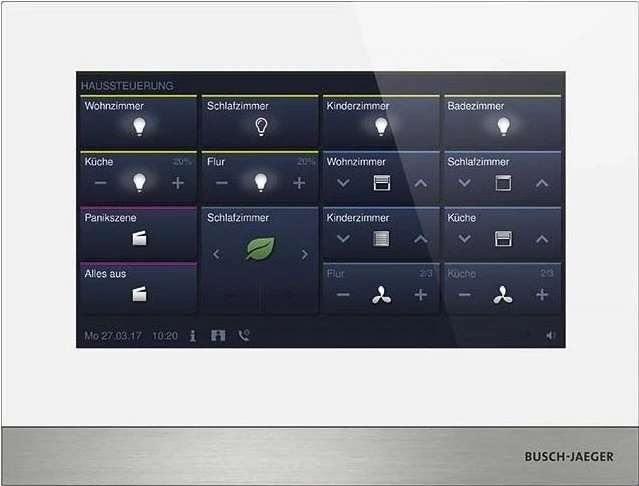 Busch-Jaeger IP touch 7 LAN/LAN Touch-Display weiß