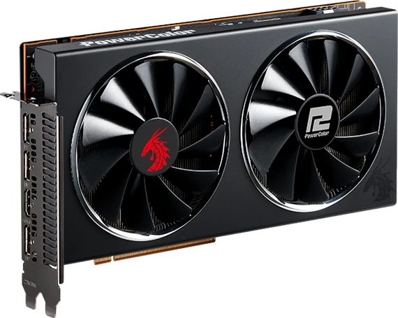 PowerColor Red Dragon Radeon RX 5600 XT, 6GB GDDR6, HDMI, 3x DP