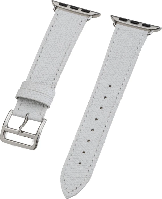 Peter Jäckel Watch Band Leather für Apple Watch (38mm/40mm) weiß