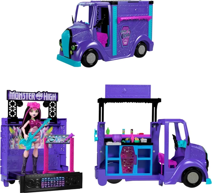 Mattel Monster High - Draculaura Fangtastic Food-Truck