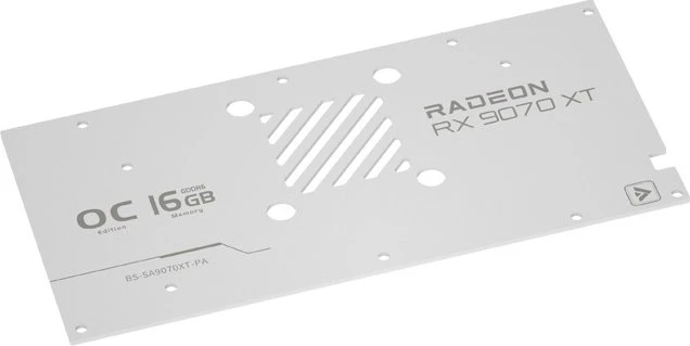 Barrow AMD Radeon RX 9070 XT Full Coverage GPU Water Block weiß, Sapphire RX 9070 XT Gaming OC 16GB Nitro+