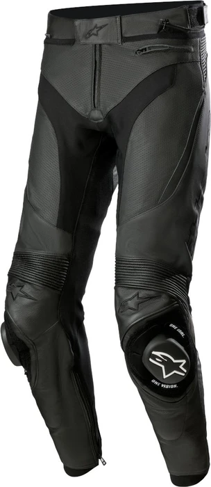 Alpinestars Missile V3 1-Teiler Motorrad Lederhose schwarz (verschiedene Größen)