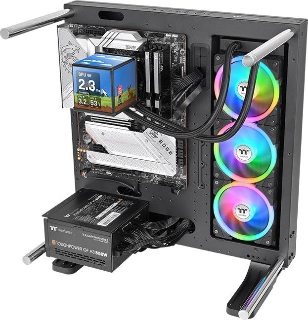 Thermaltake MINECUBE 360 Ultra ARGB Sync Black, schwarz