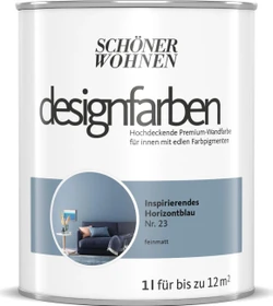 Schöner Wohnen Designfarben innen inspiriertes horizontblau, 1l