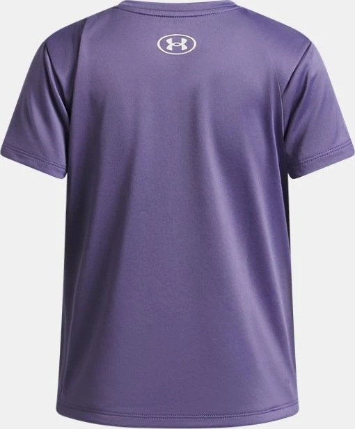 Under Armour Tech Funktionsshirt kurzarm purple luxe/white (Junior)