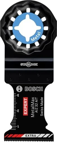 Bosch Professional EXPERT AIZ32AIT MetalMax Carbide Tauchsägeblatt 32mm, 1 Stück