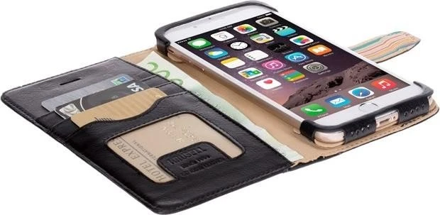 Krusell Sigtuna FolioWallet für Apple iPhone 7 Plus schwarz