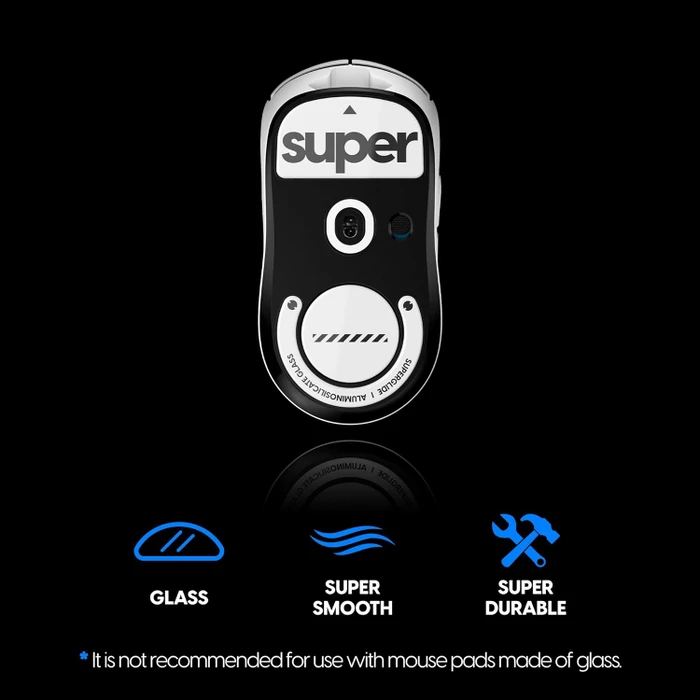 Pulsar Gaming Gears Superglide 2 für Logitech G Pro X Superlight, Mausgleiter, weiß