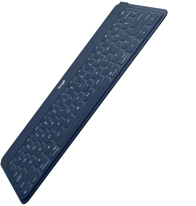 Logitech Keys-To-Go mit iOS-Sondertasten Classic Blue, Bluetooth, ES