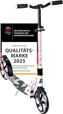 Six Degrees Aluminium Scooter 205mm pastellrosa