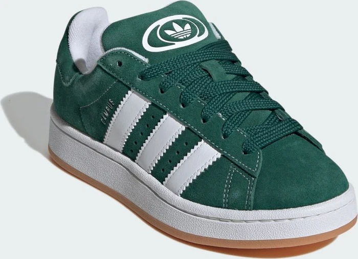 adidas Campus 00s dark green/cloud white/off white (Junior)