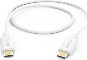 Hama Ladekabel USB-C/USB-C 1m weiß
