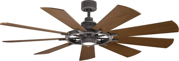 Elstead Lighting Gentry Deckenventilator zink verwittert