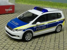 Herpa VW Touran Polizei Brandenburg