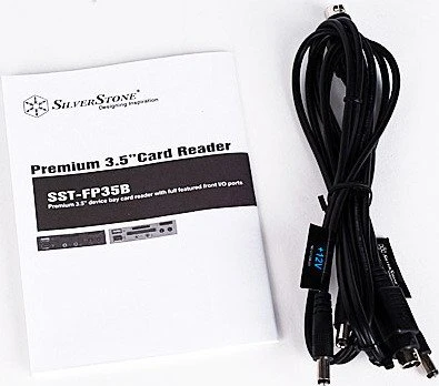 SilverStone FP35 Multi-Slot-Cardreader, USB 2.0 9-Pin Stecksockel [Stecker]
