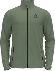 Odlo Roy Fleece Jacke matte green/deep depths (Herren)