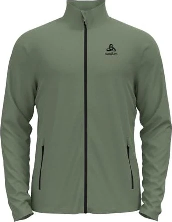 Odlo Roy Fleece Jacke matte green/deep depths (Herren)