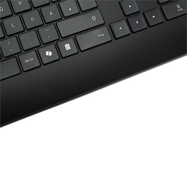 Wortmann Terra Keyboard 4000 Corded, schwarz, USB, DE