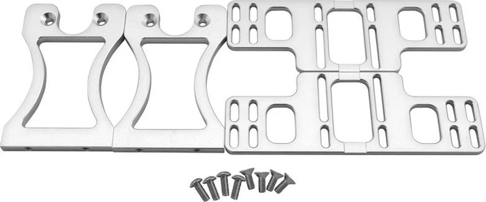 Singularity Computers Protium Vertical Pump Mount, D5, Silver, vertikale Halterung für Pumpen