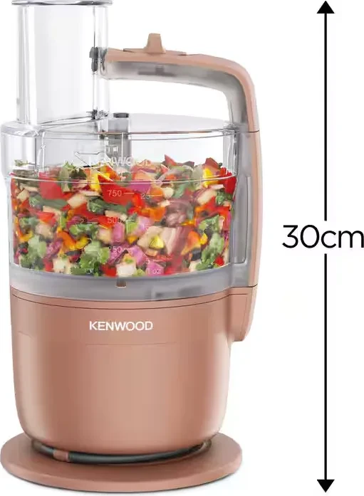 Kenwood FDP23.140RD Multipro Go Compact Food Processor red clay