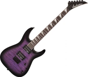 Jackson JS Series Dinky Arch Top JS32Q DKA HT Transparent Purple Burst