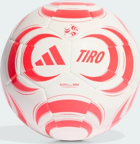 adidas Tiro Club Fußball white/lucid red
