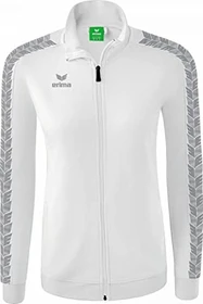 Erima Essential Team Tracktop Trainingsjacke white/monument grey (Damen)