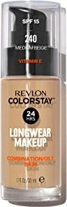 Revlon ColorStay Longwear Makeup For Combination/Oily Skin 240 medium beige LSF15, 30ml