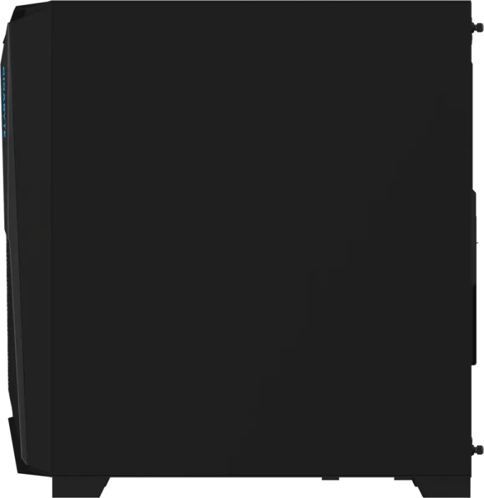 GIGABYTE C301 Glass Black V2, schwarz, Glasfenster