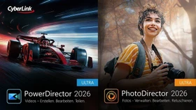 CyberLink Power Director 2026 Ultra & Photo Director 2026 Ultra, ESD (deutsch) (PC) (PNP-0900-IWT0-00)