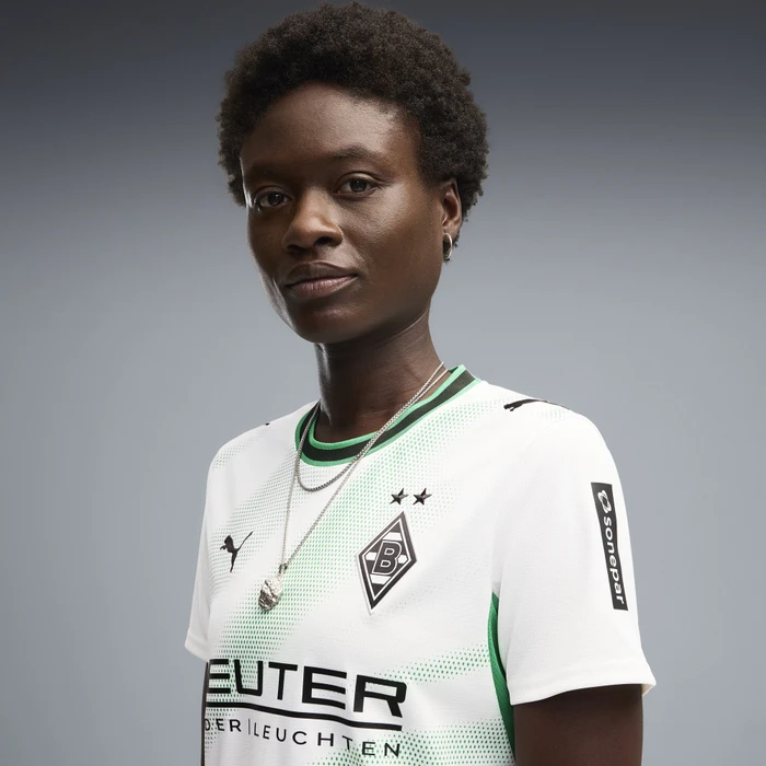 Puma Borussia Mönchengladbach 2026/2027 Heimtrikot kurzarm puma white/archive green (Damen)