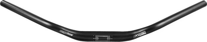 Ergotec City Cruiser 31.8mm/41mm Riser Lenker 640mm schwarz