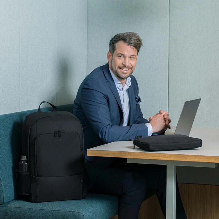 Dicota Eco Slim Pro 12-14.1", Notebook Rucksack, schwarz
