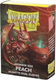 Dragon Shield Matte Dual Sleeves Japanese peach, 60 Stück