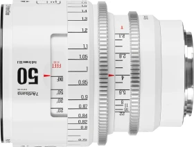 7artisans Infinte 50mm T2.1 Full Frame Cine für PL weiß
