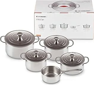 Le Creuset 3-Ply Plus Kochtopf-Set, 5-tlg.