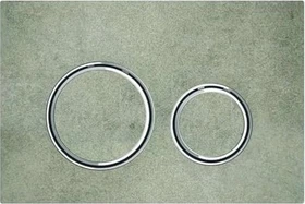 Geberit Sigma21 Betätigungsplatte Betonoptik/verchromt