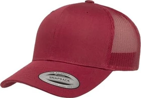 Flexfit YP Classics Retro Trucker Kappe cranberry